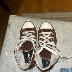 Converse Kids Brown High-Top Sneakers